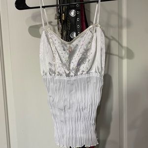 Y2K embellished tank top